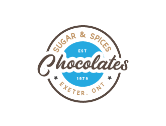 Sugar & Spice Chocolates  logo design by fajarriza12