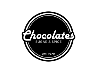 Sugar & Spice Chocolates  logo design by done