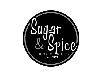Sugar & Spice Chocolates  logo design by done