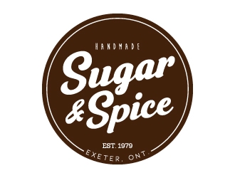 Sugar & Spice Chocolates  logo design by jaize