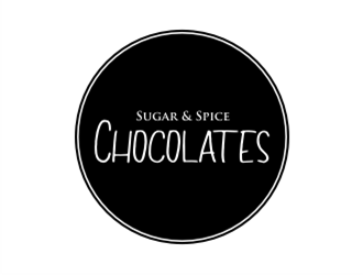 Sugar & Spice Chocolates  logo design by sheilavalencia