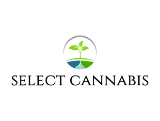 Select Cannabis OR Select Cannabis Co. logo design by jetzu