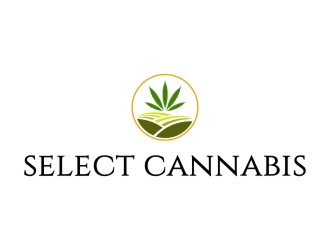 Select Cannabis OR Select Cannabis Co. logo design by jetzu