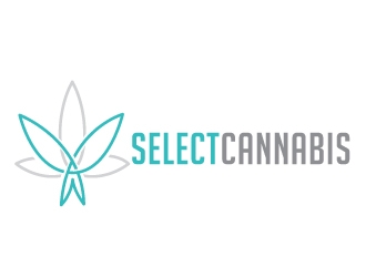 Select Cannabis OR Select Cannabis Co. logo design by REDCROW