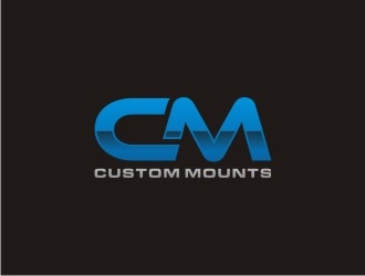 Custom Mounts logo design by sabyan