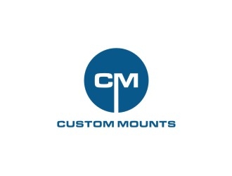 Custom Mounts logo design by sabyan
