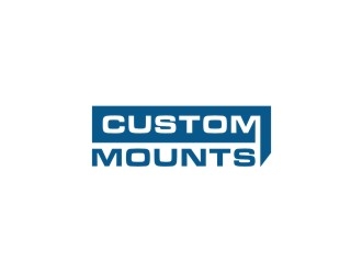 Custom Mounts logo design by sabyan
