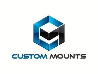 Custom Mounts logo design by J0s3Ph