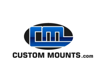 Custom Mounts logo design by Foxcody