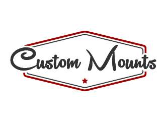 Custom Mounts logo design by BeDesign