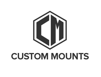 Custom Mounts logo design by BeDesign