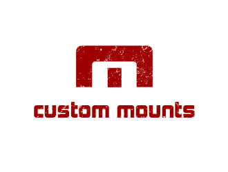 Custom Mounts logo design by BeDesign