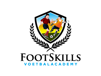 FootSkills Voetbalacademy logo design by torresace