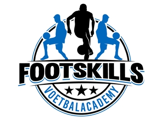 FootSkills Voetbalacademy logo design by DreamLogoDesign