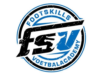 FootSkills Voetbalacademy logo design by logoguy