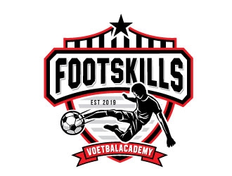 FootSkills Voetbalacademy logo design by Conception