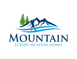 Mountain Luxury Vacation Homes logo design by done
