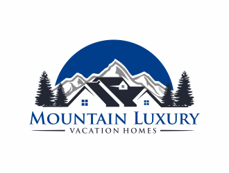 Mountain Luxury Vacation Homes logo design by ammad