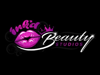 inkd Beauty Studios logo design by DreamLogoDesign