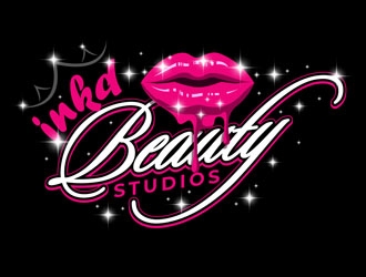 inkd Beauty Studios logo design by DreamLogoDesign