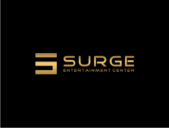 Surge Entertainment Center  logo design by asyqh