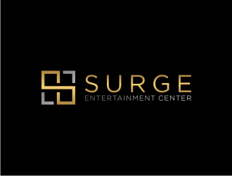 Surge Entertainment Center  logo design by asyqh