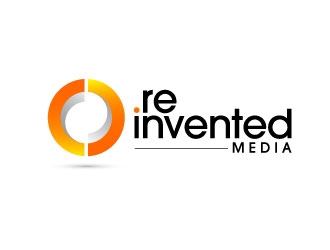 reinvented media logo design by J0s3Ph