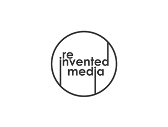 reinvented media logo design by ndaru