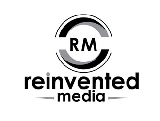 reinvented media logo design by logoguy