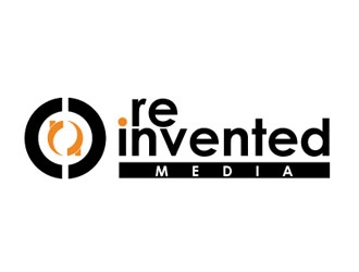 reinvented media logo design by logoguy