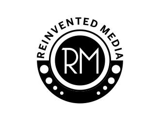 reinvented media logo design by mckris