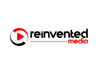 reinvented media logo design by jaize