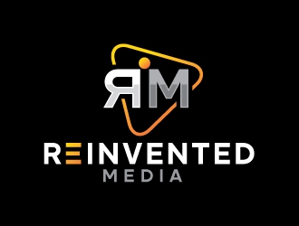 reinvented media logo design by REDCROW