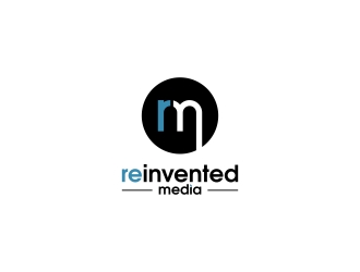reinvented media logo design by yunda