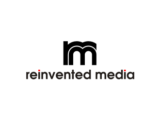 reinvented media logo design by Landung