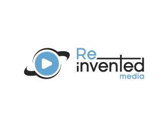 reinvented media logo design by Anizonestudio