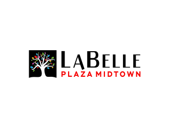 LaBelle Plaza    Midtown logo design by ROSHTEIN