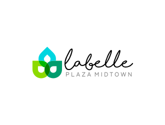 LaBelle Plaza    Midtown logo design by ROSHTEIN