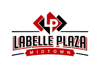 LaBelle Plaza    Midtown logo design by jaize