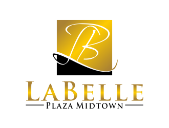 LaBelle Plaza    Midtown logo design by done