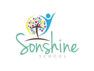 Sonshine School logo design by REDCROW