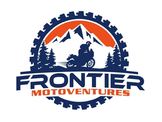frontier motoventures logo design by DreamLogoDesign
