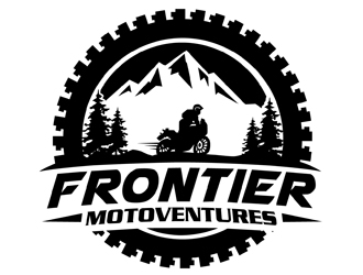 frontier motoventures logo design by DreamLogoDesign