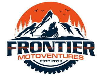 frontier motoventures logo design by DreamLogoDesign