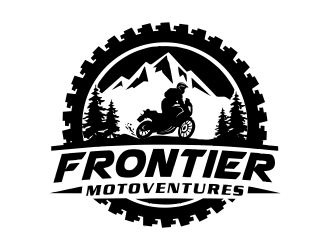 frontier motoventures logo design by ruki