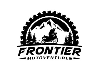frontier motoventures logo design by ruki