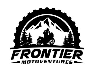 frontier motoventures logo design by daywalker