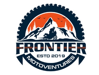 frontier motoventures logo design by DreamLogoDesign