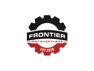 frontier motoventures logo design by bricton