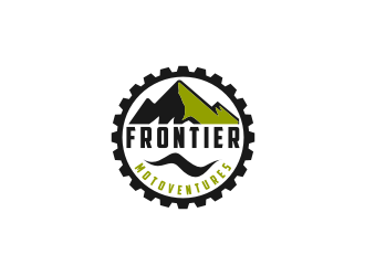 frontier motoventures logo design by bricton